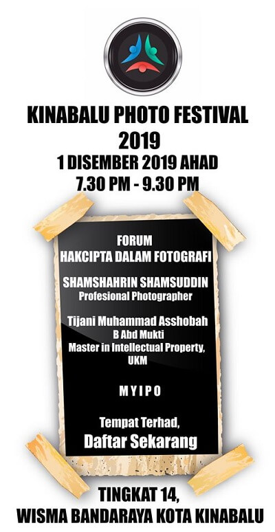 COPYRIGHT DISCUSSION KINABALU PHOTO FESTIVAL